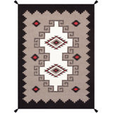 5'X8' Moroccan Area Rug in Mocha