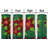 Poinsettia 40" Windsock