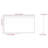 Oversized Vertical Horizontal Hanging Aluminum Framed Bathroom Wall Mount Mirror For Bedroom, Living Room-353599038-353599032