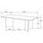 Kenedy 80-inch Solid Wood Dining Table Mango Brown