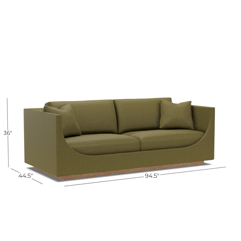 Claudette Bench Seat Sofa, 2361-21, Corbin