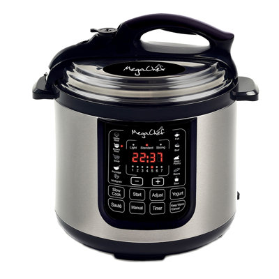 Mega Chef 8-Qt. Digital Pressure Cooker