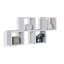Tablette murale réversible à 4 cubes Duppstadt-23291058