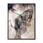 «Abstract Design Portrait - Glam», reproduction d'art sur toile-2134711180-2134711171