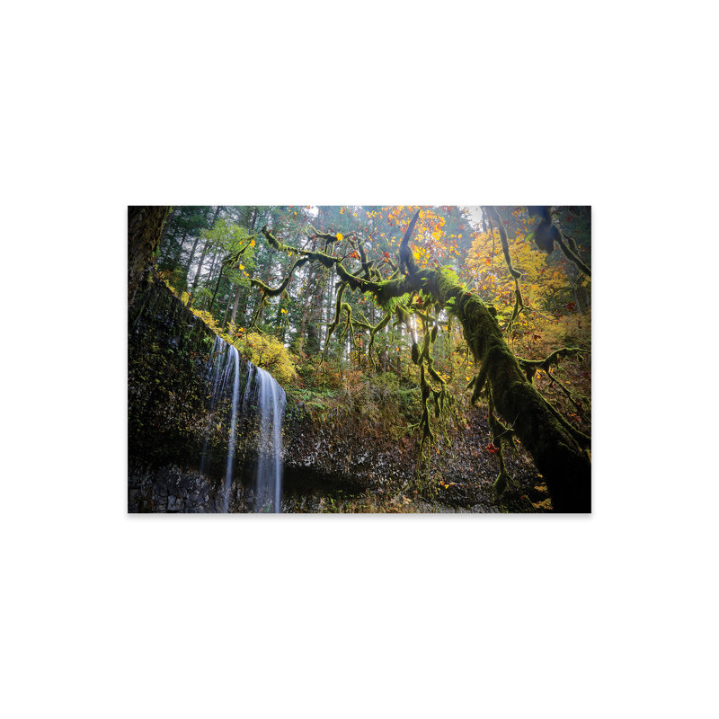 Mystical Falls II Print On Acrylic Glass