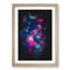 Many Jellyfish Paint Splash - Framed Print-56922850-56922851