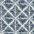 Navy and White Geometric