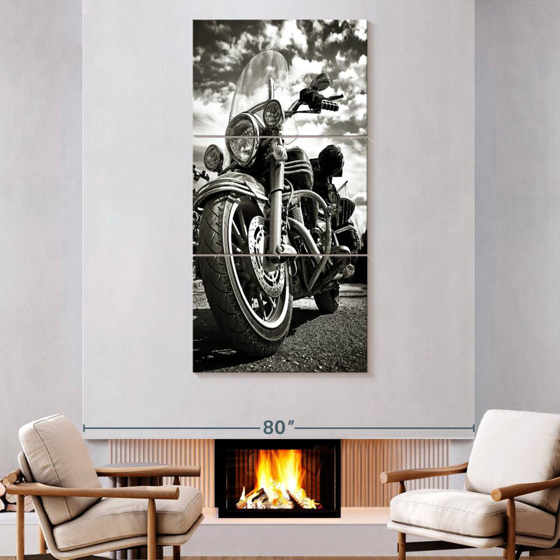 Monochromatic Motorcycle