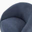 Chaise pivotante moderne et contemporaine 28,5 po Garcia avec revêtement en tissu Boucle, base pivotante en métal, ressorts en mousse-1592368301