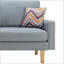 Canapé 70 po en lin avec 2 coussins décoratifs-70784067-70784066