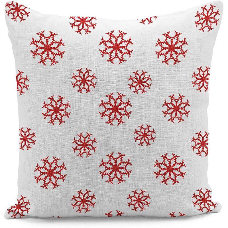 Fontaine White Square Cushion Cover