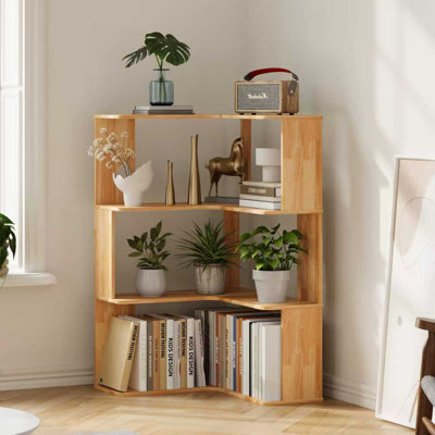 57.9cm W Corner Bookcase