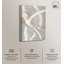 «Silvered Spirals Canvas Elegant Gold Abstract» par Art Remedy-105591841-105591836