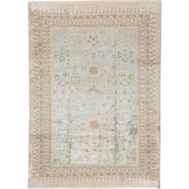 One-of-a-Kind 9'10" x 13'9" Hand Knotted Area Rug
