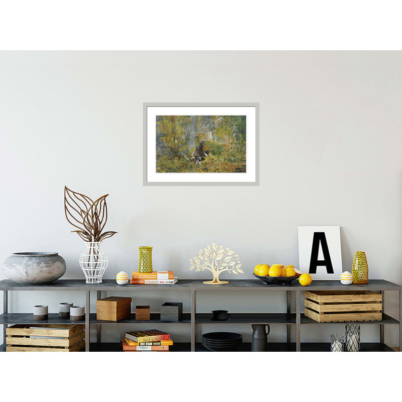«On the Trail» par Winslow Homer - Impression Giclée sur cadre, 21,1 po H x 29,5 po L