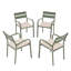Fauteuil de patio empilable avec coussin Fiskeville-2069686929