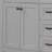 35.98'' Single Bathroom Vanity with Ceramic Top-97767425