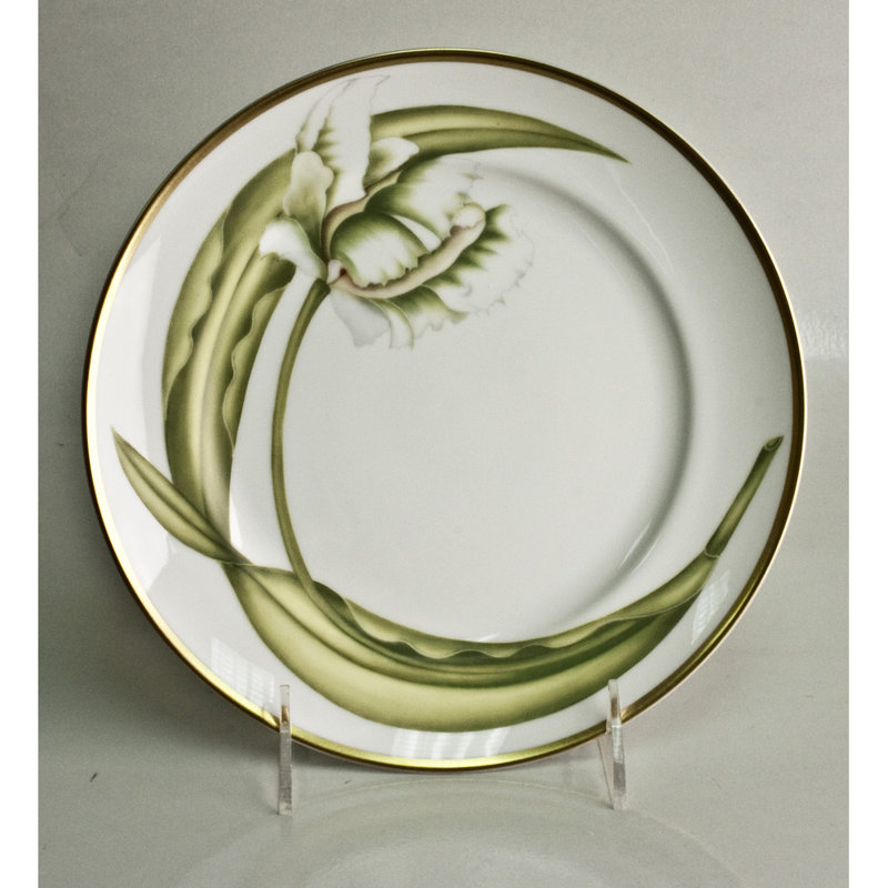 Tulips Porcelain Salad/Dessert Plate