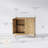 Rubberwood Accent Cabinet with 2-Door-1323234112