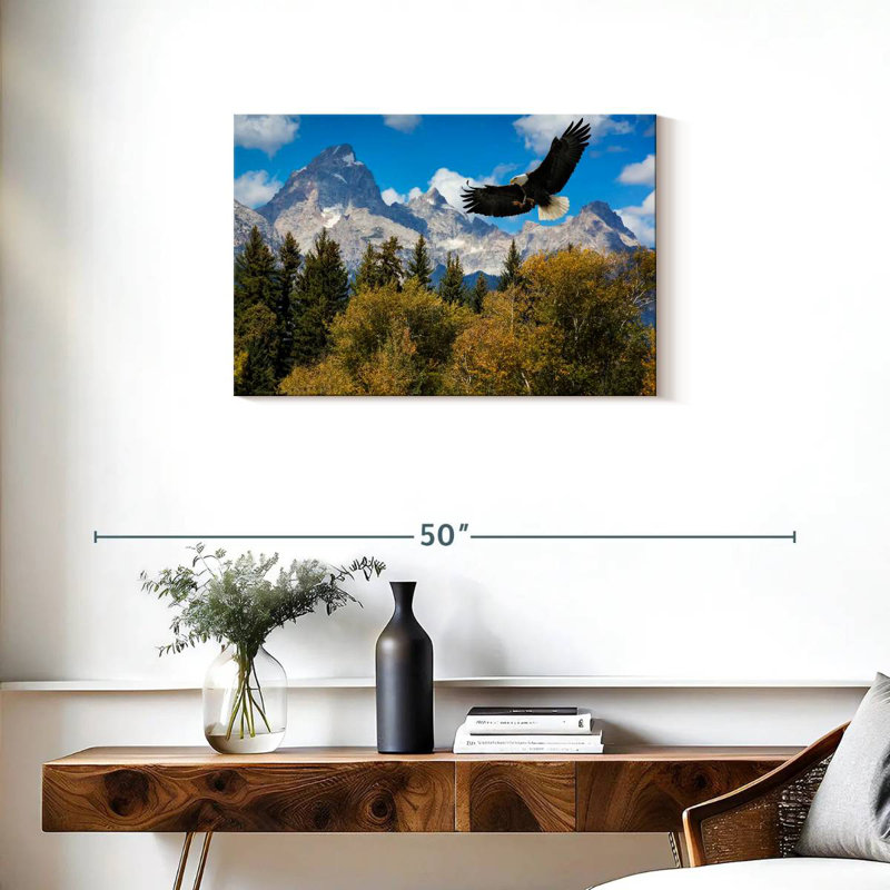 Grand Teton Eagle, H 20 po x l 30 po