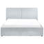 Ottoman Bed Fabric MOISSAC Light Blue-41484004