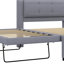 Lit plateforme tapissier avec lit gigogne-1461567767