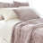 Matte Modern & Contemporary Rayon Abstract Quilt