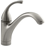 Forté Single-Hole Kitchen Sink Faucet with 9-1/16" Spout