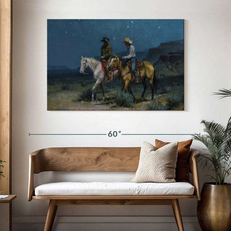 Lelar Night Riders, 32" H x 48" W