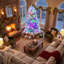 Arbre de Noël éclairé 6 pi avec 11 modes d'éclairage, arbre de Noël pour l'intérieur et l'extérieur