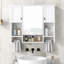 Armoire murale de salle de bain moderne avec miroir 35 po x 28 po