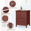Table de chevet 25 po 1 cerise 25 po-2105051015