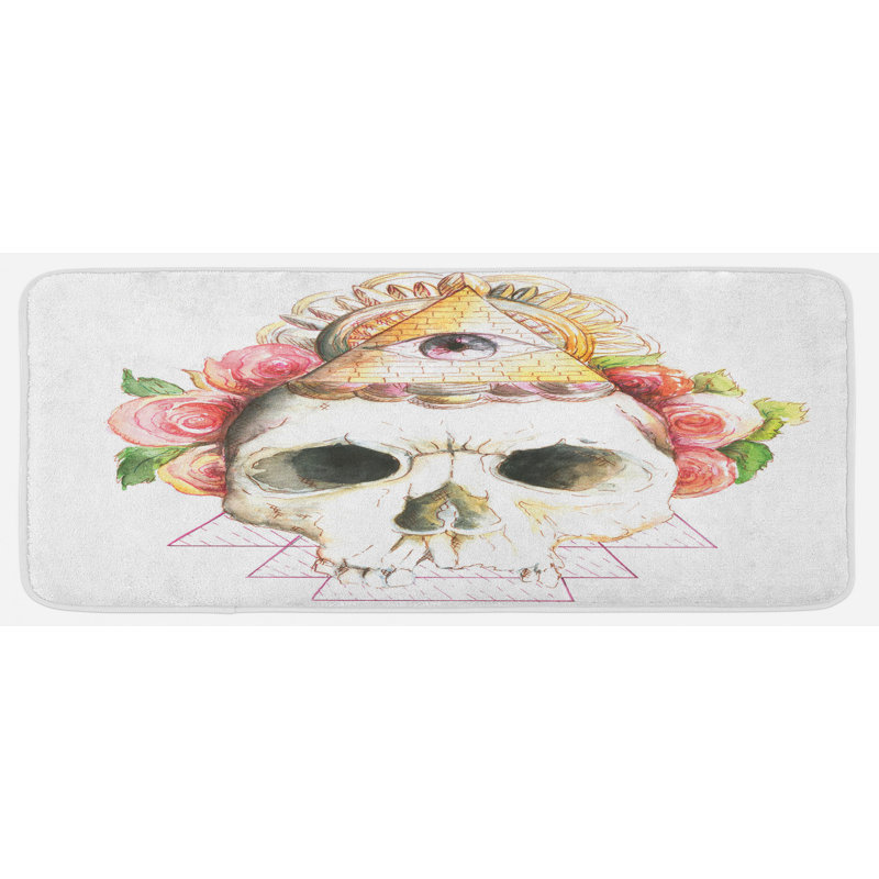 Tapis de cuisine crâne