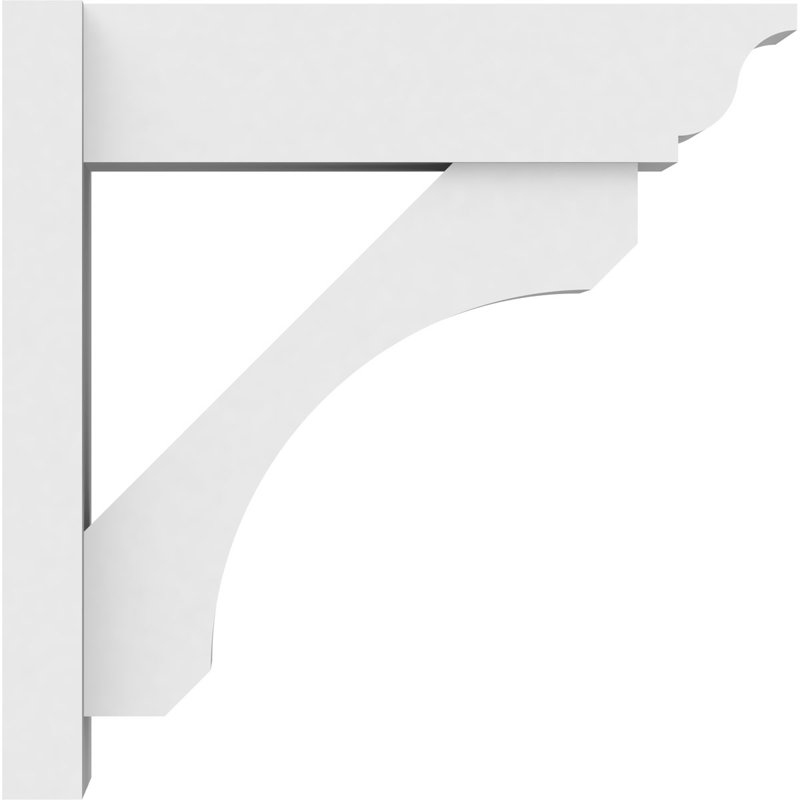 Persienne en PVC de qualité architecturale avec extrémités traditionnelles Legacy, L 7 po, H 20 po x P 20 po
