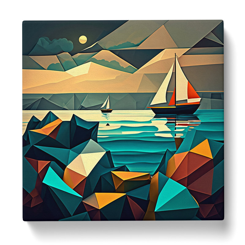Modern Wall Art - Wrapped Canvas