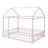 Full Size Metal House-Style Bed Frame-121384077