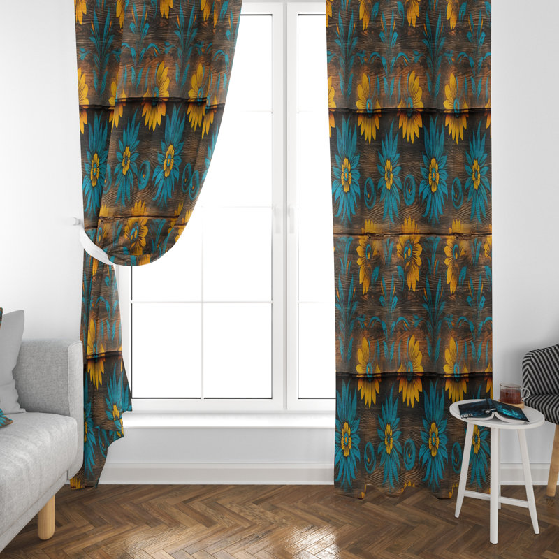 Luray Room Darkening Curtain Pair, 40" W x 61" L