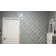 19.7" x 19.7" PVC 3D Wall Paneling