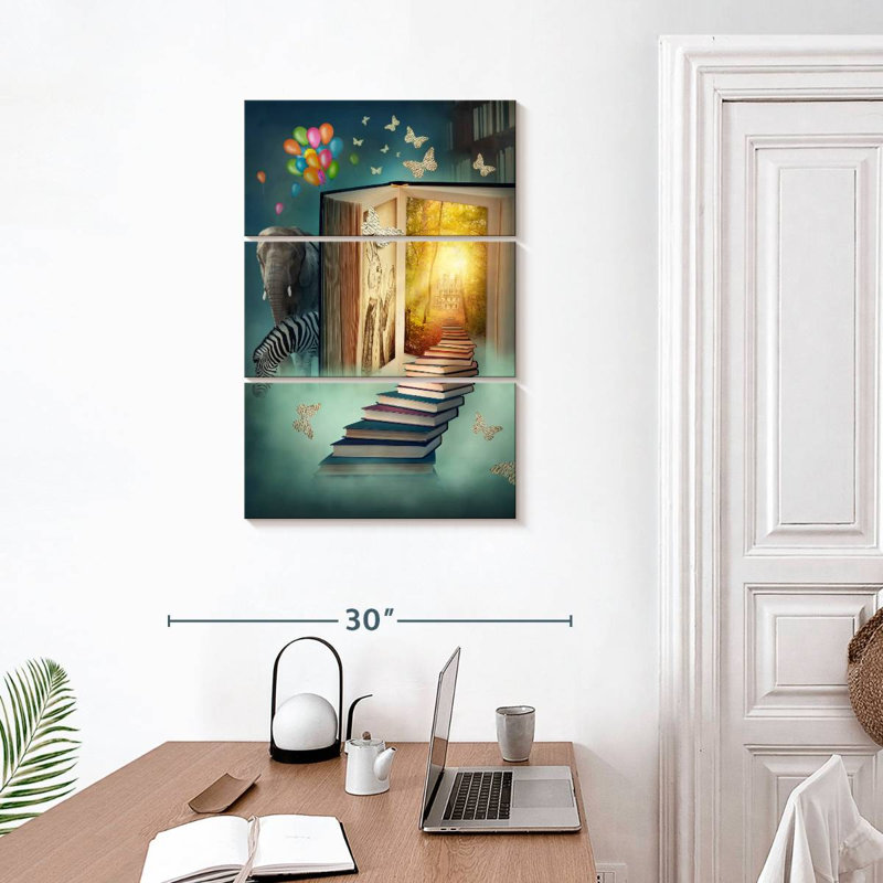 Kelan Stairway To Fantasy, H 32 po x l 20 po