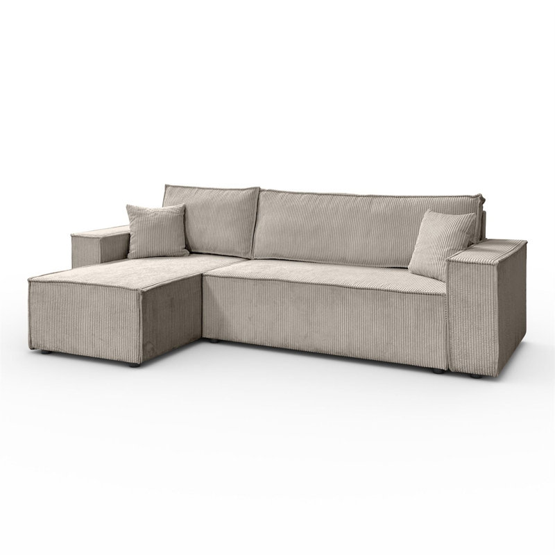Machi 4 Seater Sofa Bed, Beige