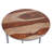 Solid Mango Wood And Metal C-Table