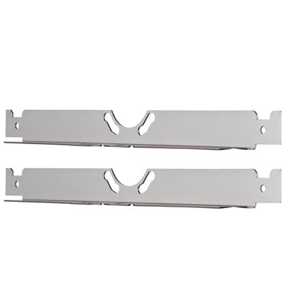 Wheel Alignment Tool, 2-Pack Toe Alignment Toe Plates, Stainless Steel Wheel Alignment Tool Plate, Toe Angle Accurate Measurement, Includes 2 Measuring Tapes & Conversion Chart