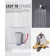 Single Handle Square 1 -Spray Shower Faucet 1.8 GPM With 15 In. Shower Arm And Pressure Balance