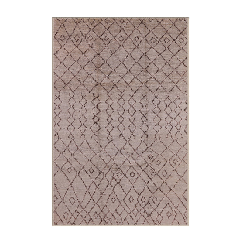 Tapis brun Windcrest, Rectangle 3 pi x 5 pi