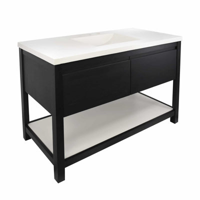 Solace 49" Oak Single Bathroom Vanity