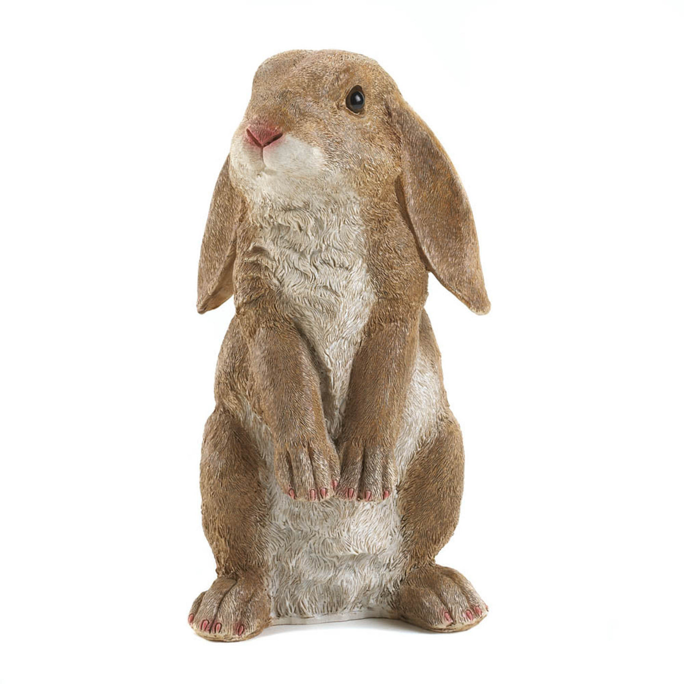 August Grove® CURIOUS RABBIT GARDEN STATUE | Wayfair