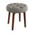 Elle Decor Penelope Round Tufted Stool-24099452