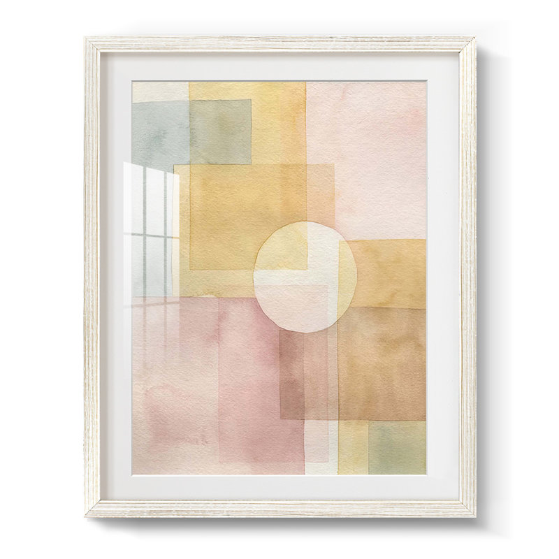 Glow & Peep II - impression encadrée, H 28,5 po x l 20,5 po, Blanc