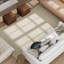 Solid Colour Jacquard Area Rug-2081659751