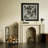 Hagenah Metal Log Rack 2 Tires with Fireplace Tool Set